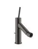 AXOR-HG-AXOR-Starck-Einhebel-Bidetmischer-mit-Pingriff-und-Zugstangen-Ablaufgarnitur-Brushed-Black-Chrome-10211340 gallery number 1